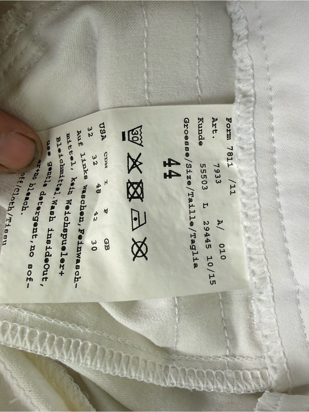 Women’s Pikeur Candela Full Seat Show Breech, Sz 44 (US 10) - Picture 5 of 5